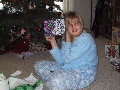 [Picture of Alyssa on Christmas 2002]
